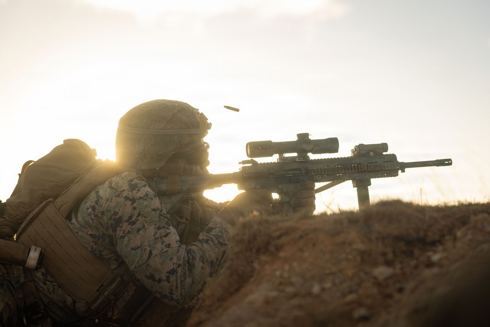 12th LCT Marines Execute Fire Team Attacks During an FTX