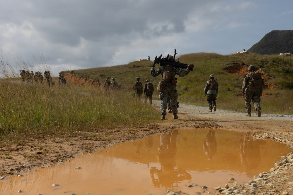 12th LCT Marines Execute a Multi-Weapons Systems Range