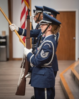 Raymond retires, concluding more than two decades of military service