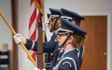 Raymond retires, concluding more than two decades of military service