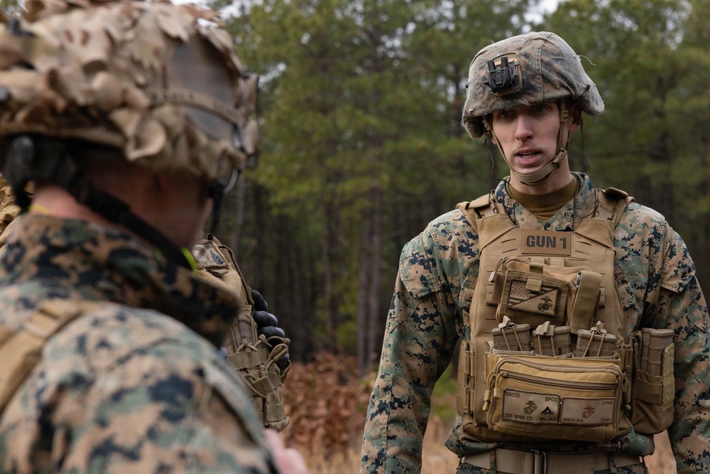MARINES CONDUCT LIVE-FIRE AND CONVOY OPERATIONS