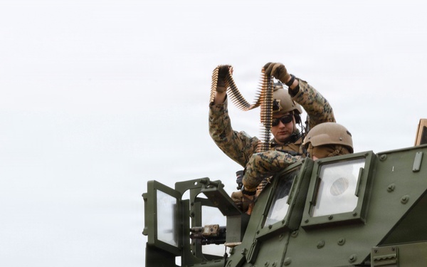 MARINES CONDUCT LIVE-FIRE AND CONVOY OPERATIONS