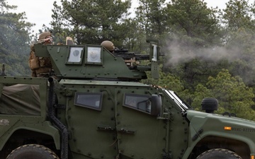 MARINES CONDUCT LIVE-FIRE AND CONVOY OPERATIONS