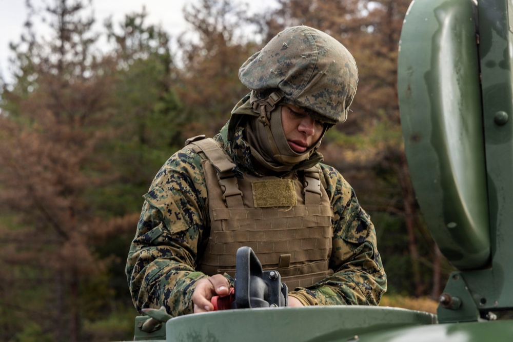 U.S. Marines operate out of Haramura Training Area