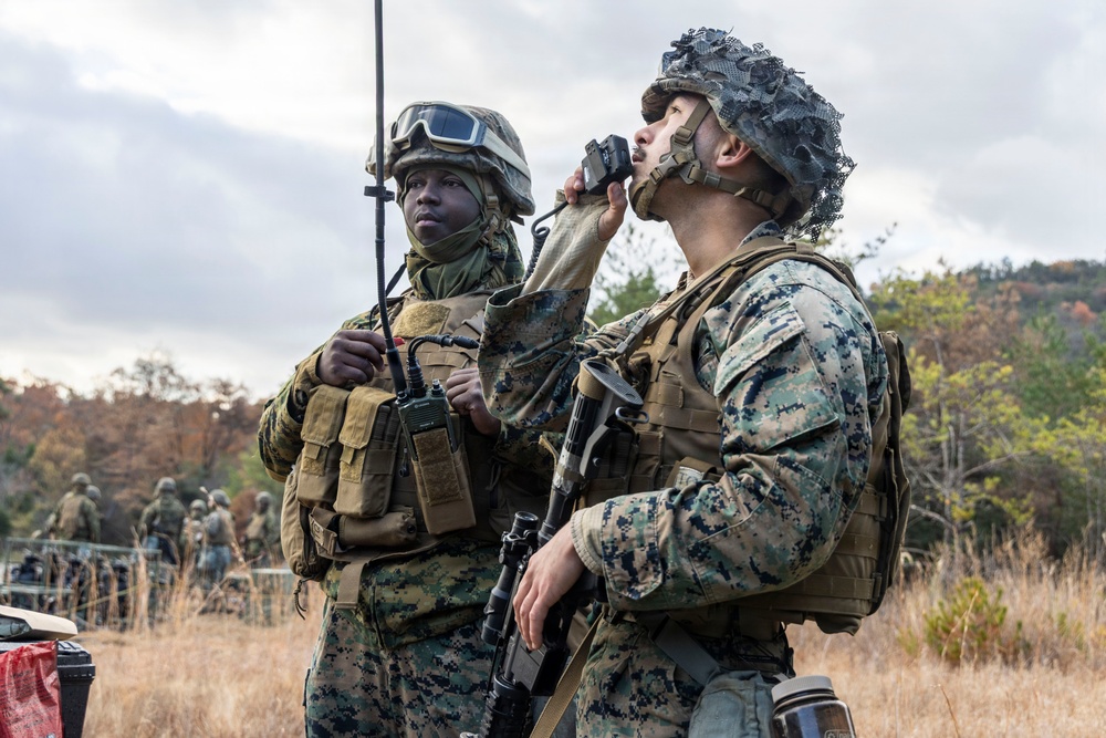 U.S. Marines operate out of Haramura Training Area