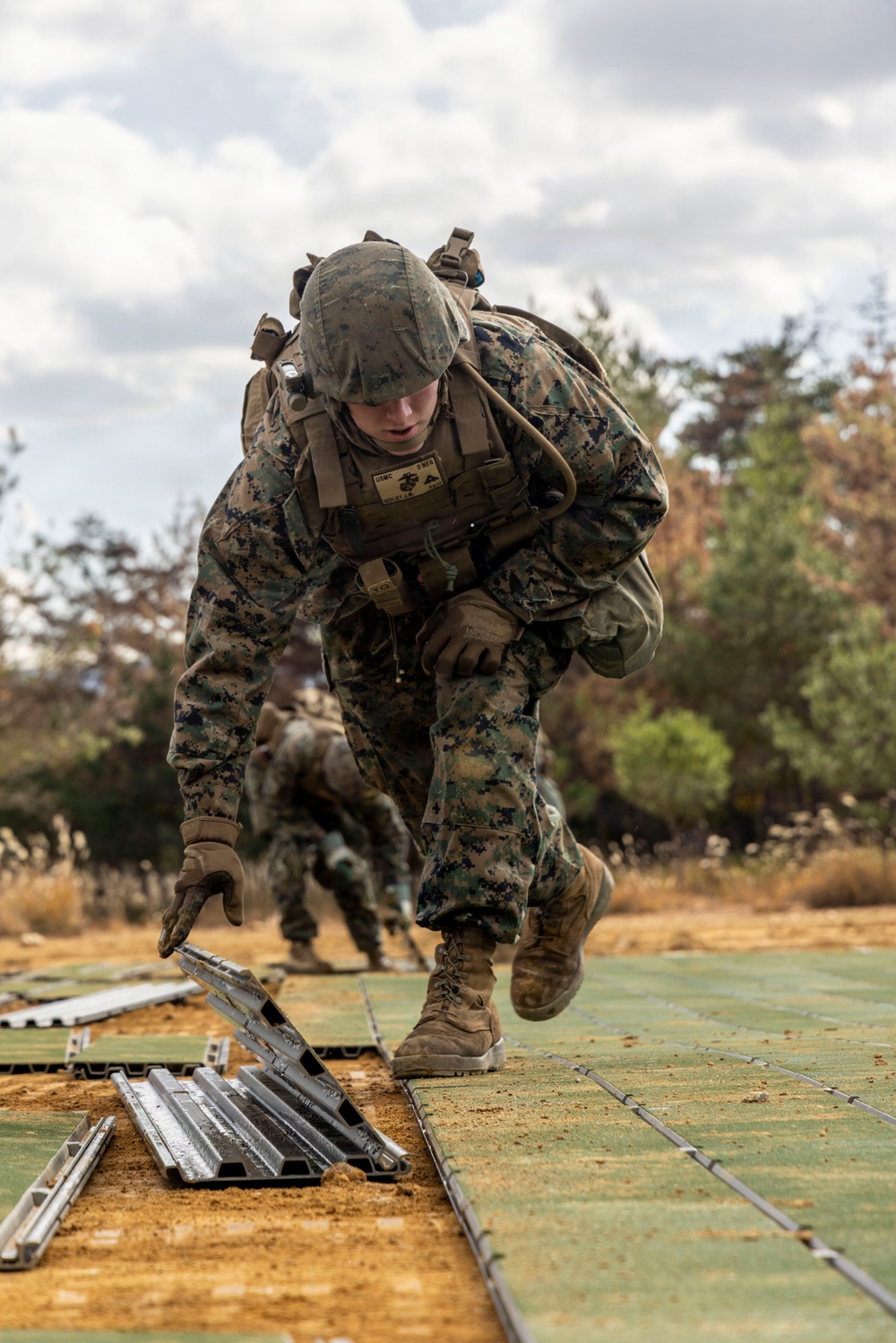 U.S. Marines operate out of Haramura Training Area