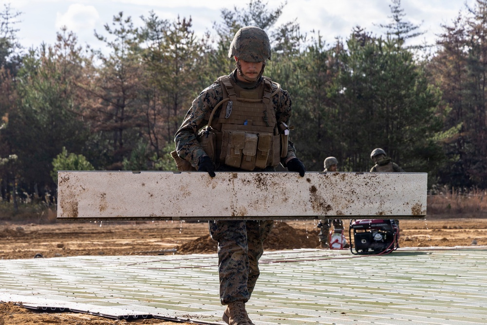 U.S. Marines operate out of Haramura Training Area