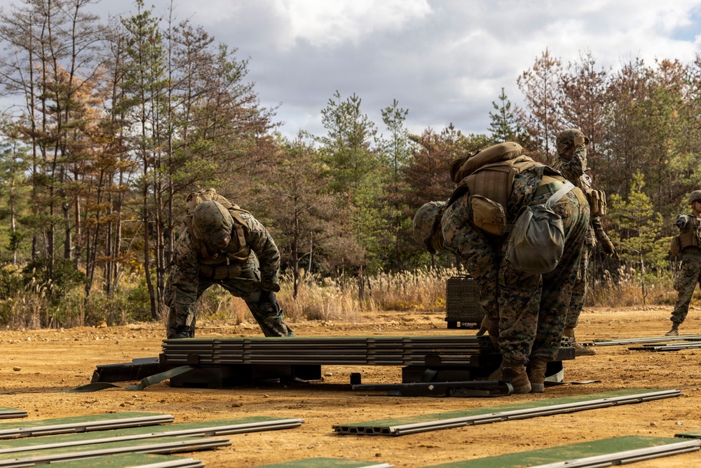 U.S. Marines operate out of Haramura Training Area