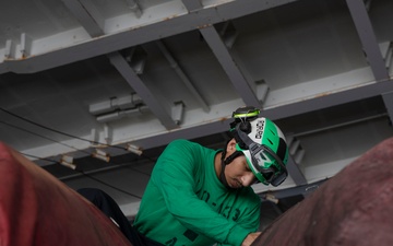USS Abraham Lincoln conducts routine operations.