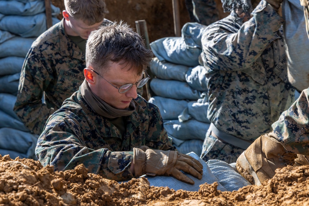 U.S. Marines operate out of Haramura Training Area