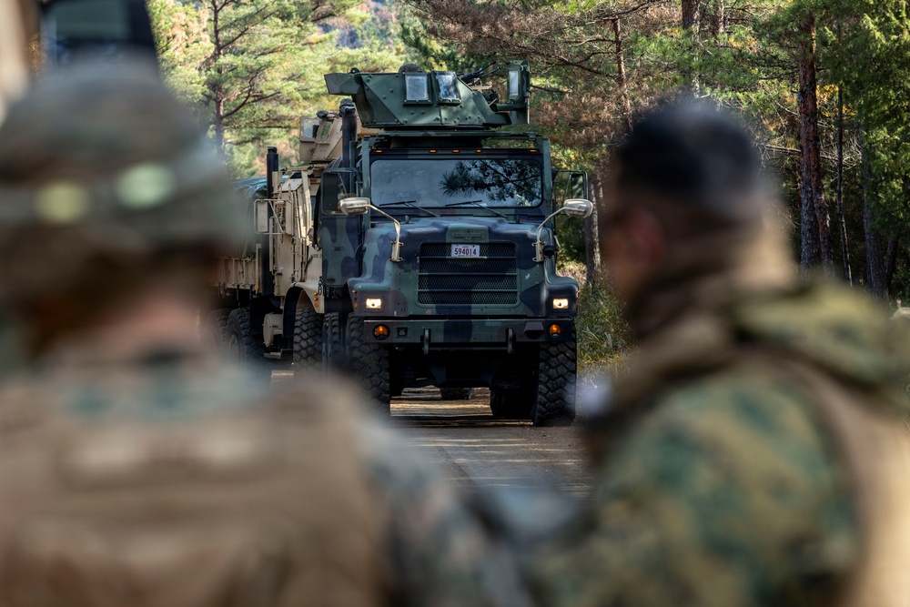 U.S. Marines operate out of Haramura Training Area