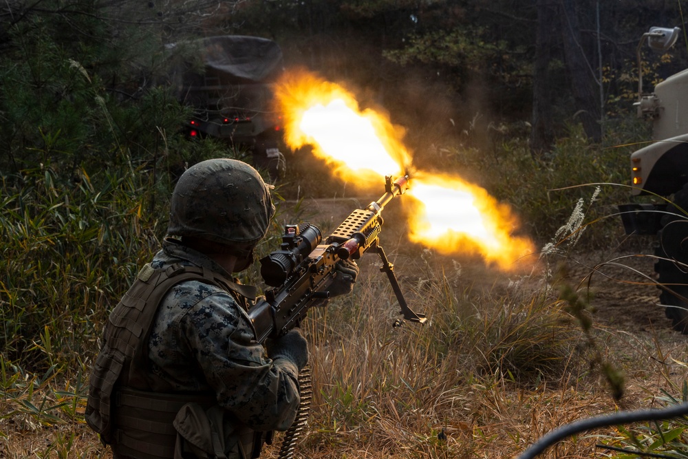 U.S. Marines operate out of Haramura Training Area