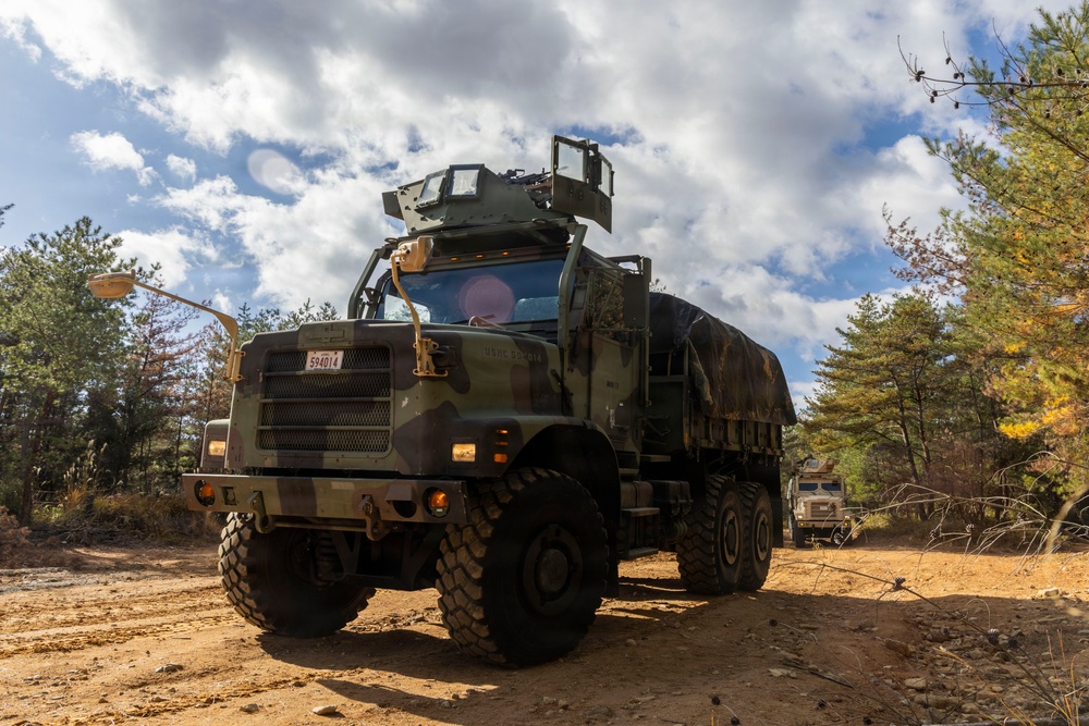 U.S. Marines operate out of Haramura Training Area