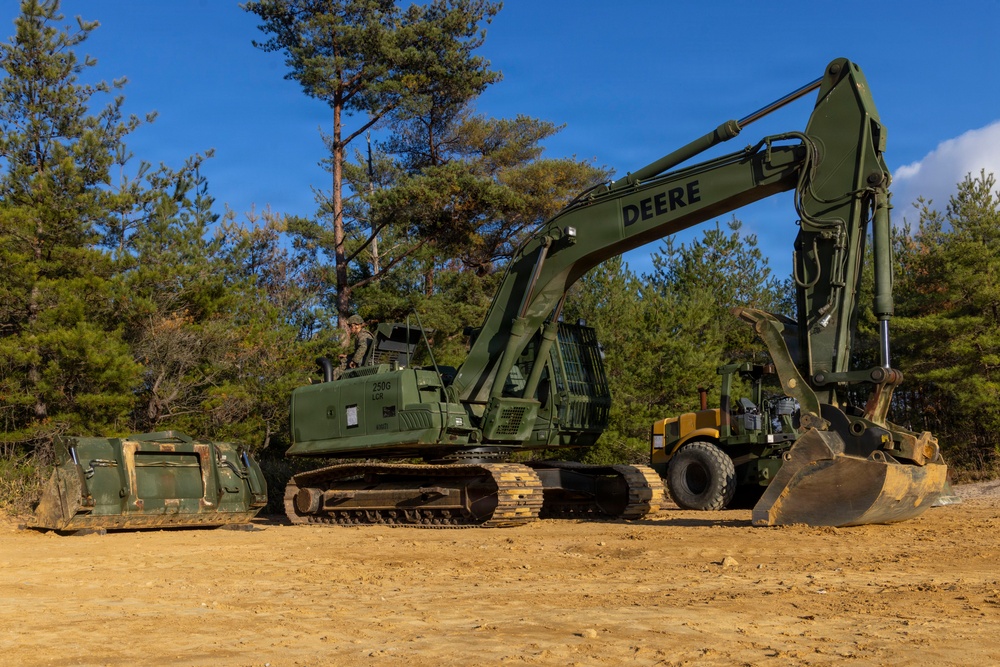 U.S. Marines operate out of Haramura Training Area