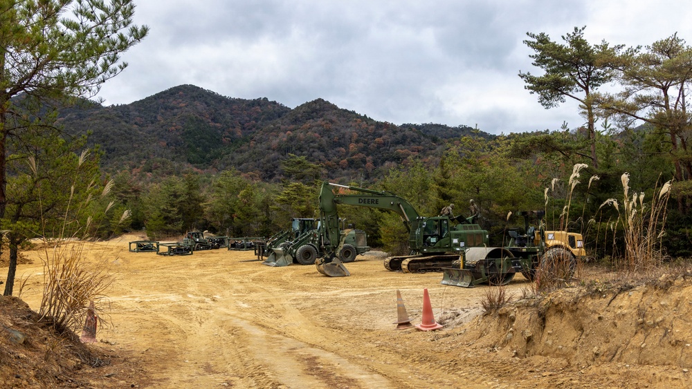 U.S. Marines operate out of Haramura Training Area