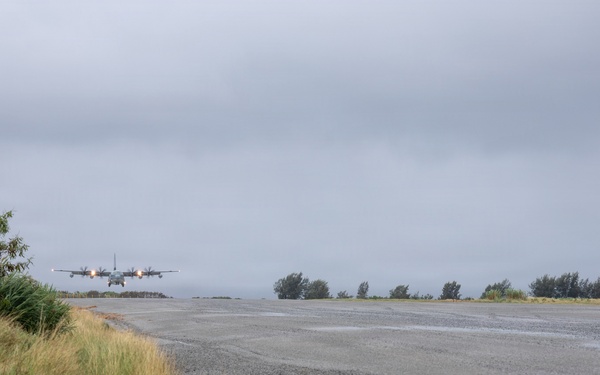 VMGR-152 lands at Ie Shima to certified airfield operational readiness
