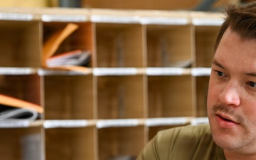 379th EFSS Postal Operations Keep Morale Moving