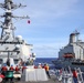 Frank E. Petersen Jr. conducts replenishment-at-sea