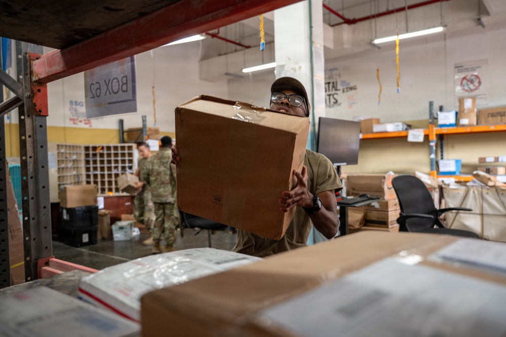 DVIDS - Images - 379th EFSS Postal Operations Keep Morale Moving [Image ...