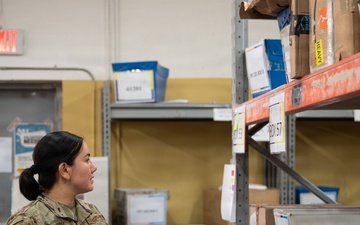 379th EFSS Postal Operations Keep Morale Moving