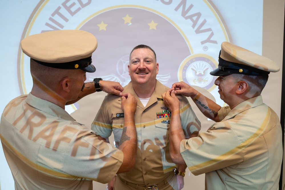 ACCM Nolan Master Chief pinning ceremony