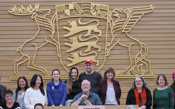 USAG Stuttgart military community members tour host nation sites