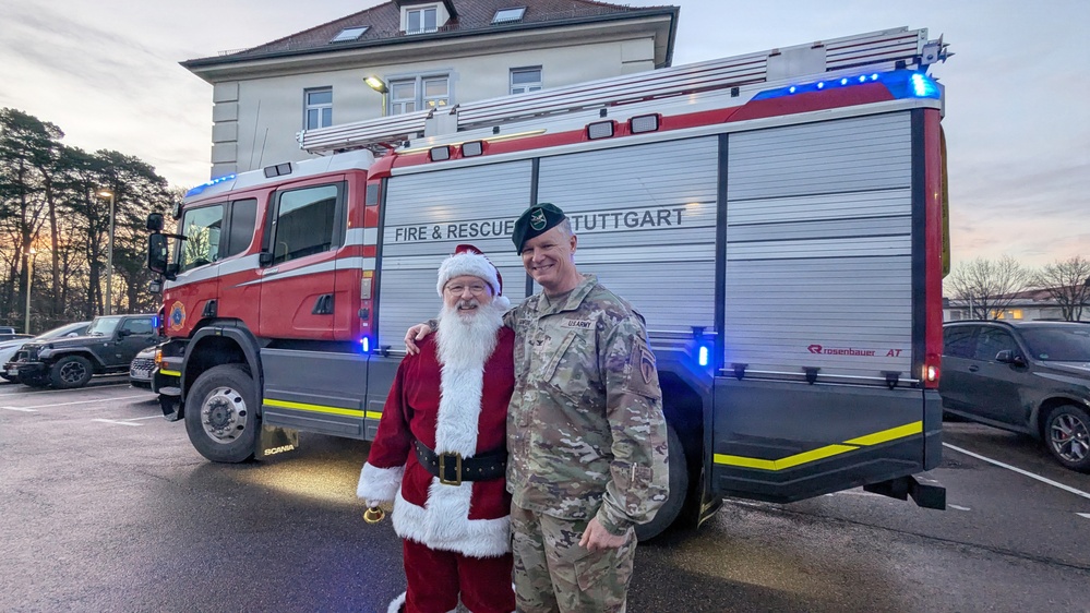 USAG Stuttgart conducts Operation Santa Sleigh Ride