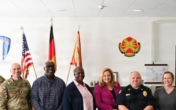 USAG Stuttgart personnel recognized by Maj. Gen. Levon E. Cumpton