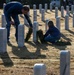 Volunteers Place Wreaths at Barrancas National Cemetery