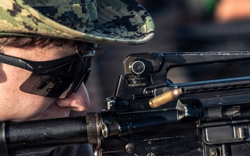 USS Bainbridge Gun Shoot