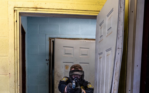 Fort Knox Law Enforcement Division aggressive violence training