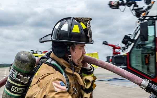 Fort Knox Fire Department fire egress training