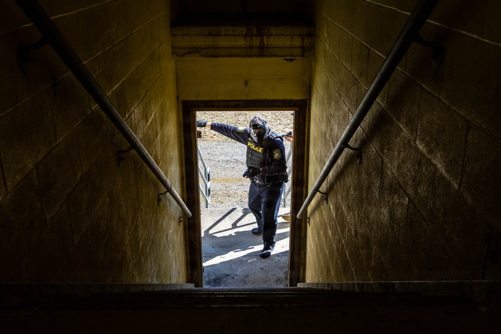 Fort Knox Law Enforcement Division aggressive violence training
