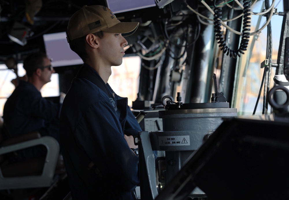 USS Roosevelt (DDG 80) Conducts Sea-and-Anchor Evolution in the Arabian Sea