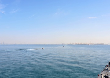 USS Roosevelt (DDG 80) Conducts Sea-and-Anchor Evolution in the Arabian Sea