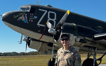 Fort Rucker Soldier jumps at the chance to honor the past