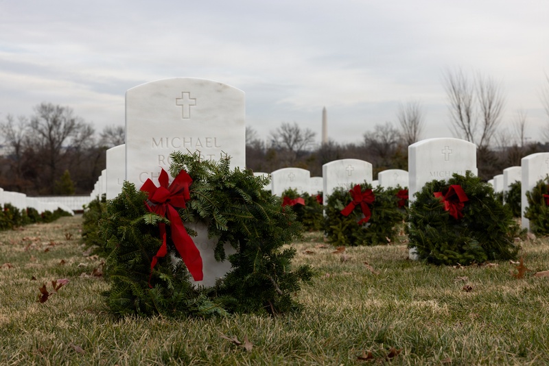 Arlington National Cemetery 2025 Wreaths Across America