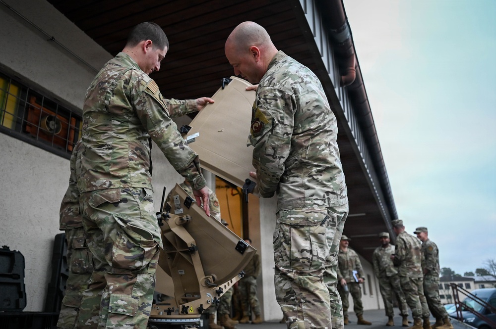 Third Air Force Command Chief tours Ramstein AB