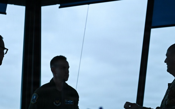 Third Air Force Command Chief tours Ramstein AB