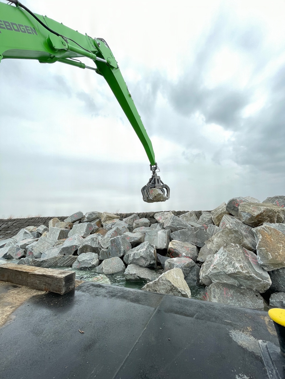 Buffalo South Breakwater Repairs 2025