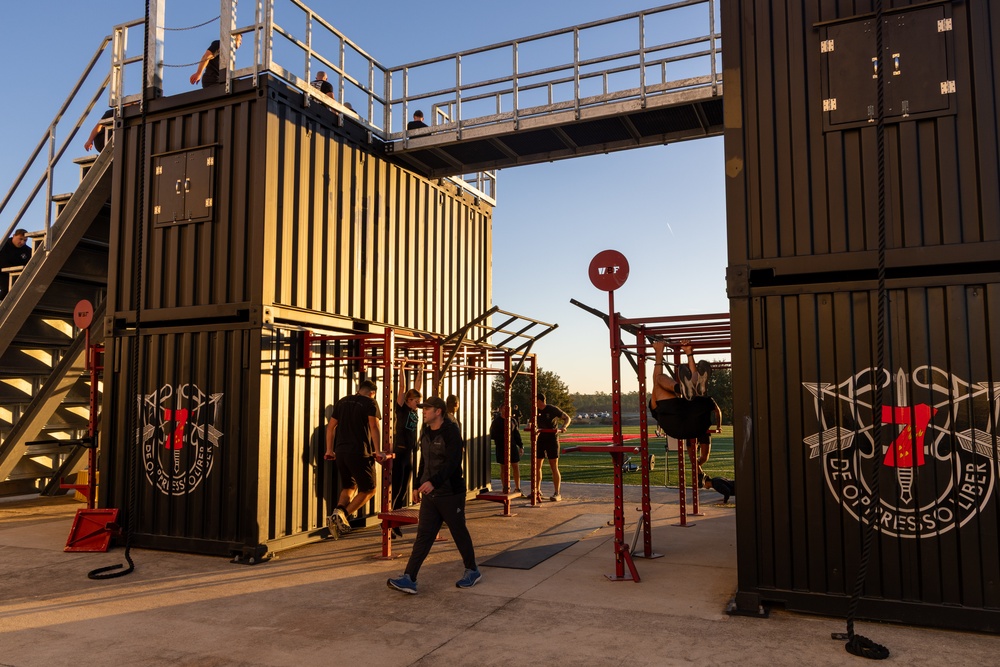 Brig. Gen. Wortham Joins 7th SFG(A) Soldiers for PT