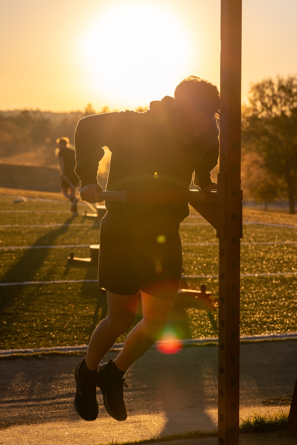 Brig. Gen. Wortham Joins 7th SFG(A) Soldiers for PT