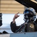 64th Aggressor Squadron pilot and crew chief