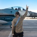 64th Aggressor Squadron pilot and crew chief