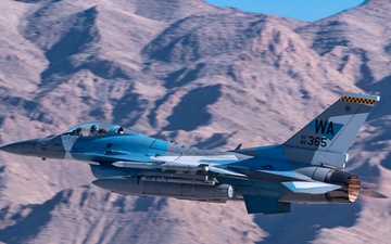 64th Aggressor Squadron pilot and crew chief