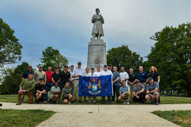 Michigan National Guard Antietam Battlefield Staff Ride