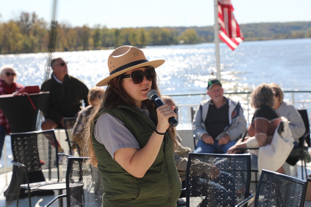 Rangers Share Illinois Waterway History, Expertise on “Lunch & Lock” Cruises