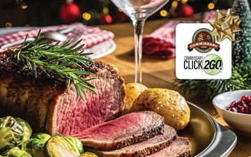 Exclusive, season’s best steals: Jaw-Dropping Prices on Holiday Hams and Rib Roasts in the Dec. 15-28 Commissary Sales Flyer