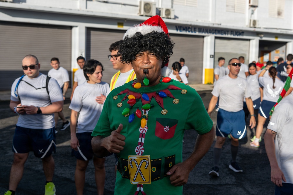 156th LRS holiday fun run