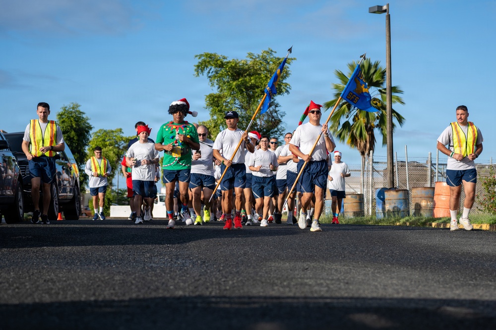 156th LRS holiday fun run